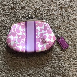 Coach coin pouch
